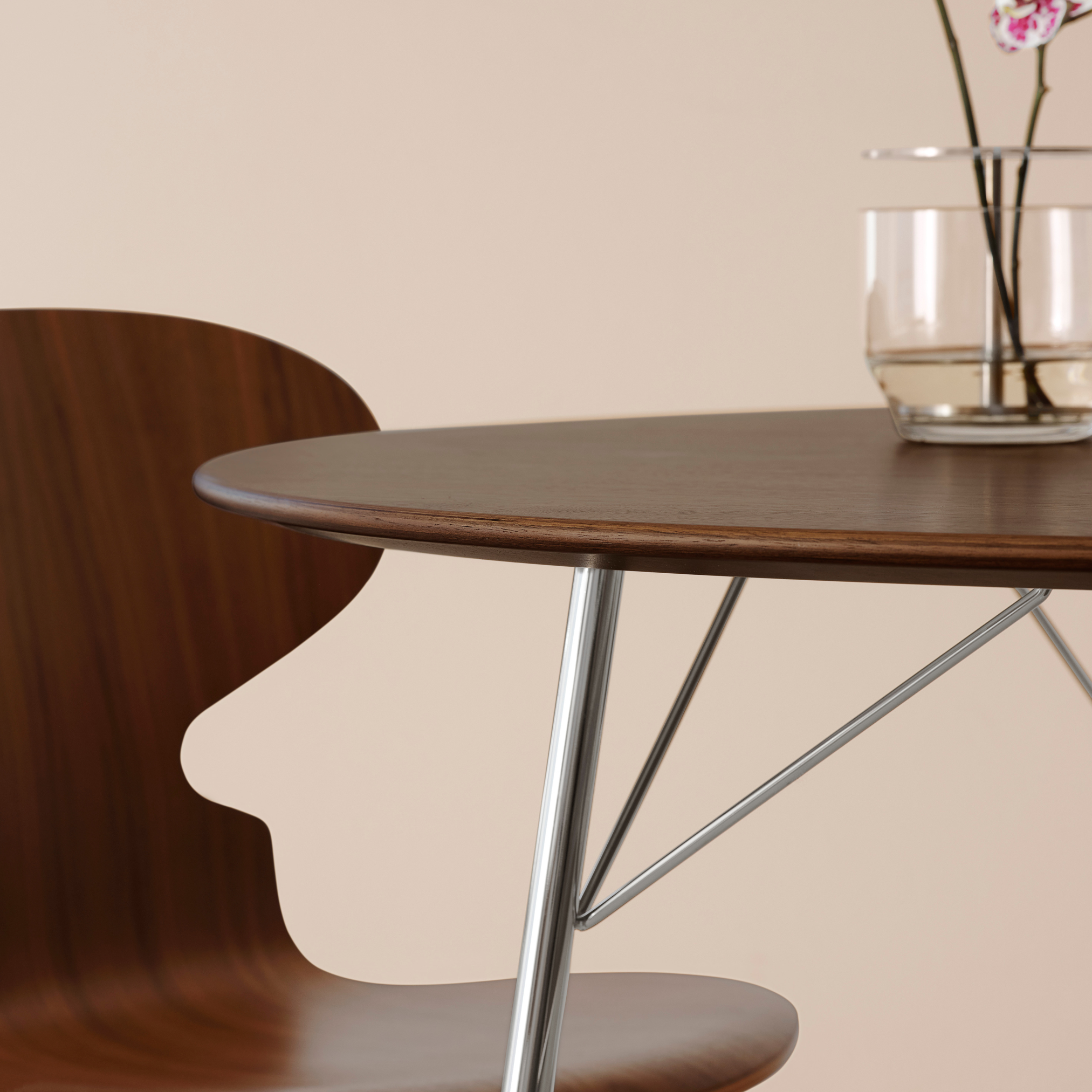Ant Chair Clear Lacquered Veneer